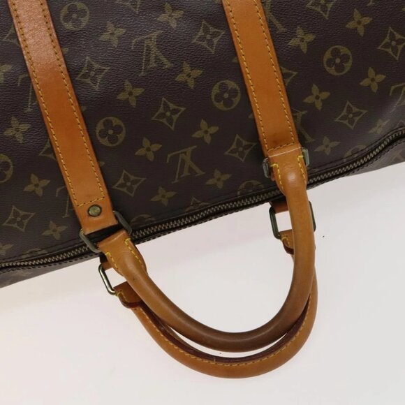 LOUIS VUITTON Monogram Keepall 55 Boston Bag - Picture 13 of 16